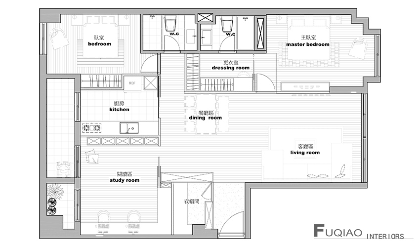 新北32 坪老屋转型自然系新婚宅