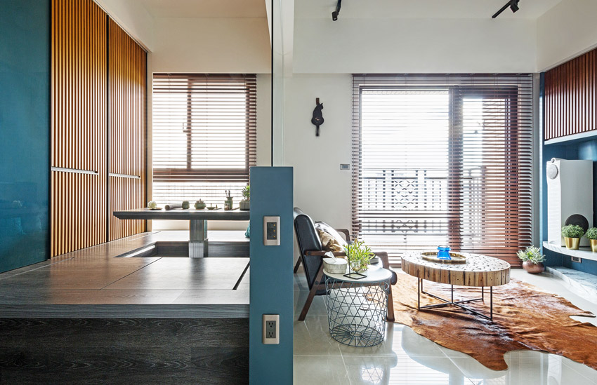 現代 簡約風-「專訪」低調雋永的現代禪風設計 台北 27 坪雙人型男宅邸