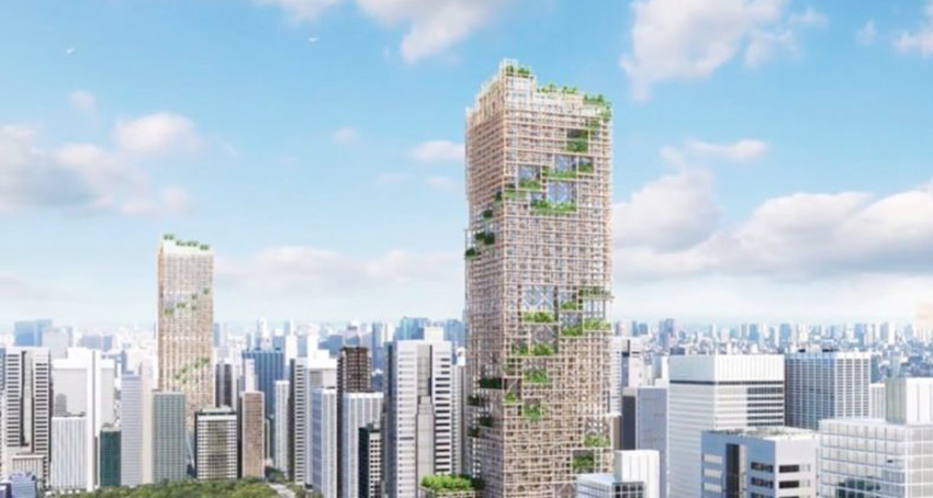 全球最高70 層樓木造摩天樓 東京車站w350 城市森林 Decomyplace 裝潢裝修 室內設計 居家佈置第一站